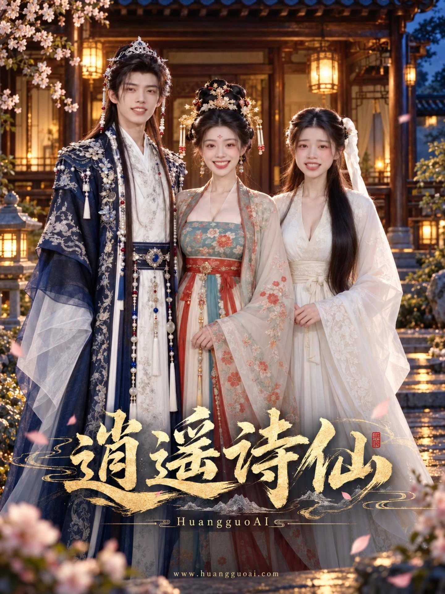 仙侠题材短剧《逍遥诗仙》封面