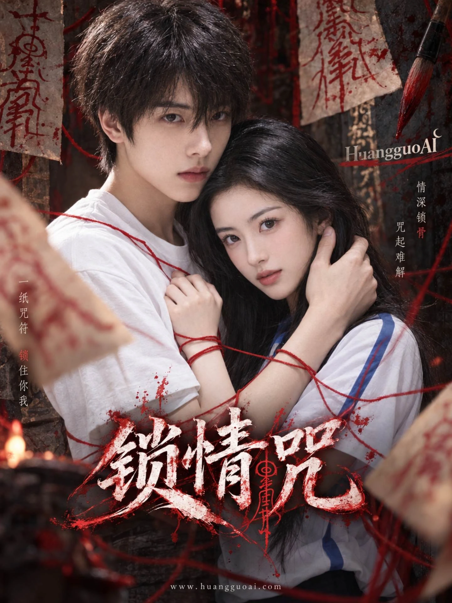 悬疑题材短剧《锁情咒》封面